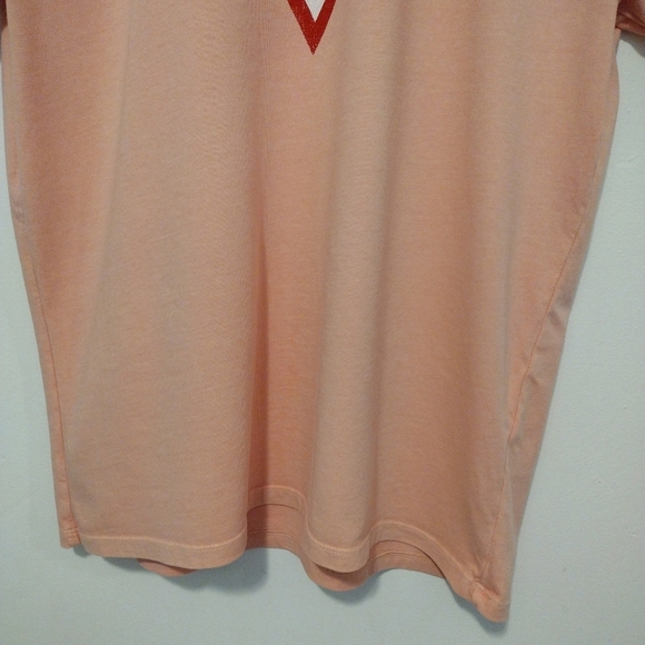 Guess - Oversized Vintage Triangle Logo Pink Shirt - Picture 9 of 15